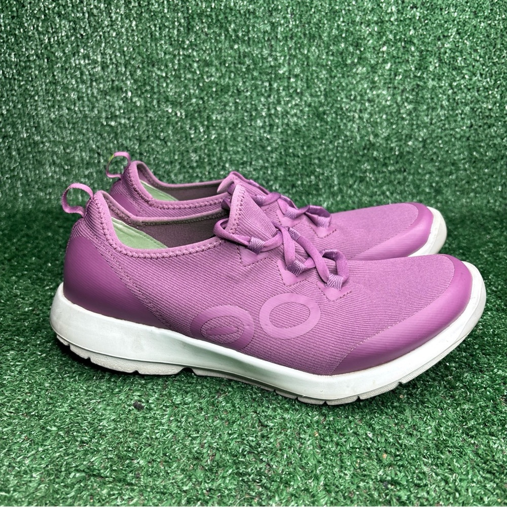 OOFOS Womens Pink Slip-On Sneakers